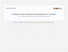Tablet Screenshot of capelcaixas.com.br